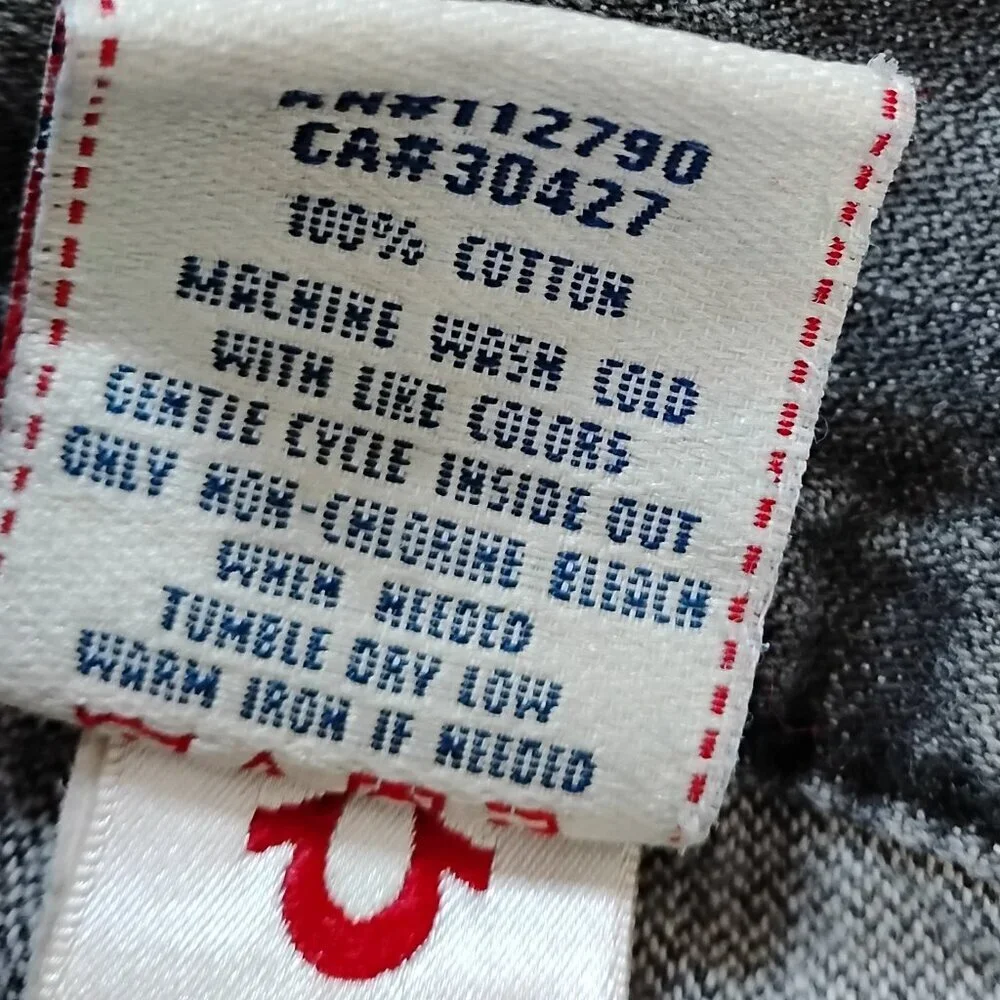 Vintage True Religion Billy Big T Denim Jeans 30x34